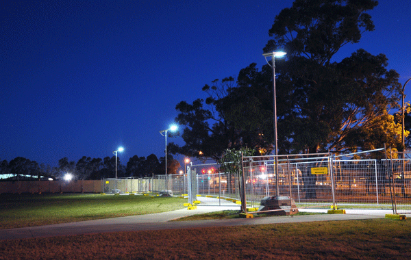 Industry Park Solar Lighting
